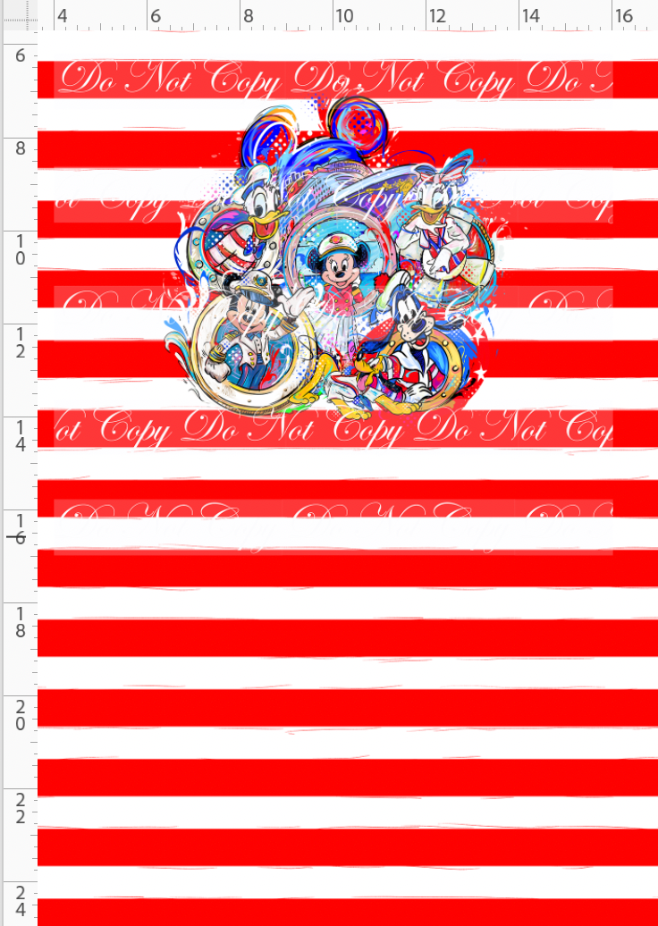 Magical Voyages-Panel-Everyone-red sketchy stripe-child