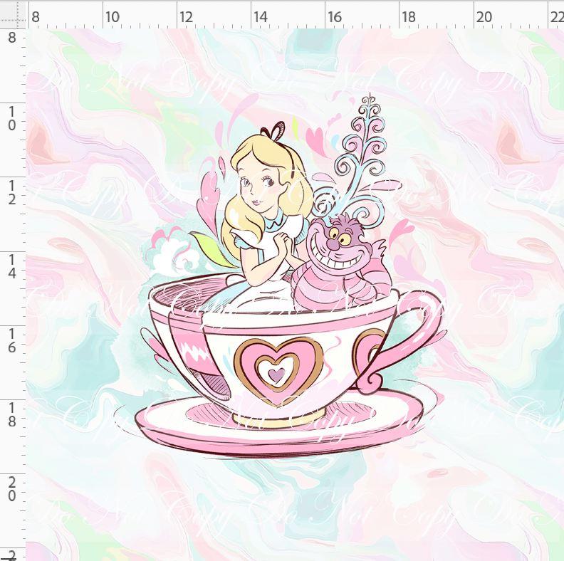 Main Street Memories - Panel - wonderland - adult