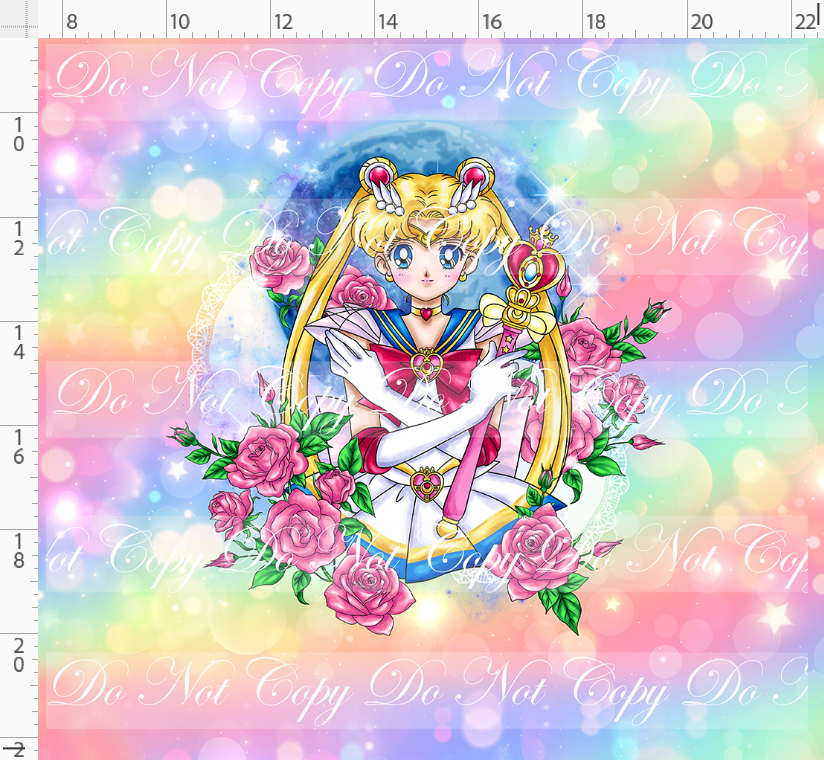 Moon Prism Magic - Panel - colorful - adult