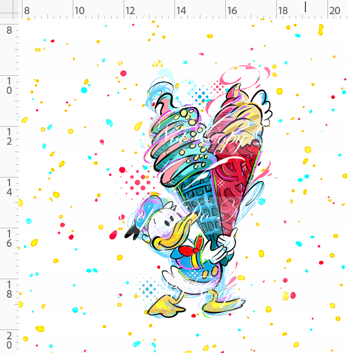 Mouse Munchies-panel-boy duck-white-adult
