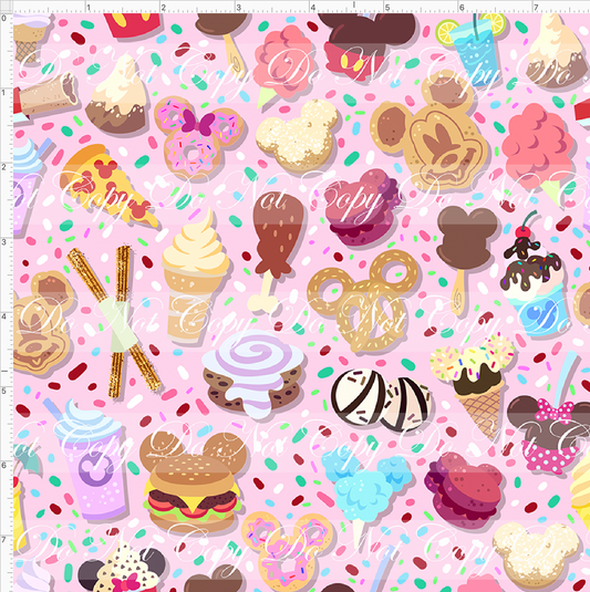 My Favorite Time of the Year - snacks - pink - mini scale