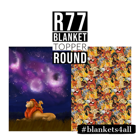Night Sky Remember - Childrens Blanket Panel 58W x 36H