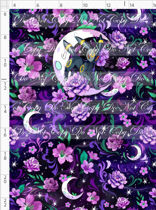 Nocturnal Cuties - panel - black and purple - umbreon - CHILD