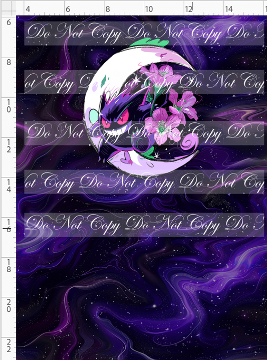 Nocturnal Cuties - panel - swirl - gengar - CHILD