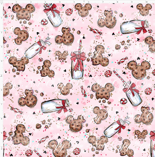 North Pole Milk and Co - Cookies - Pink - Small Scale
