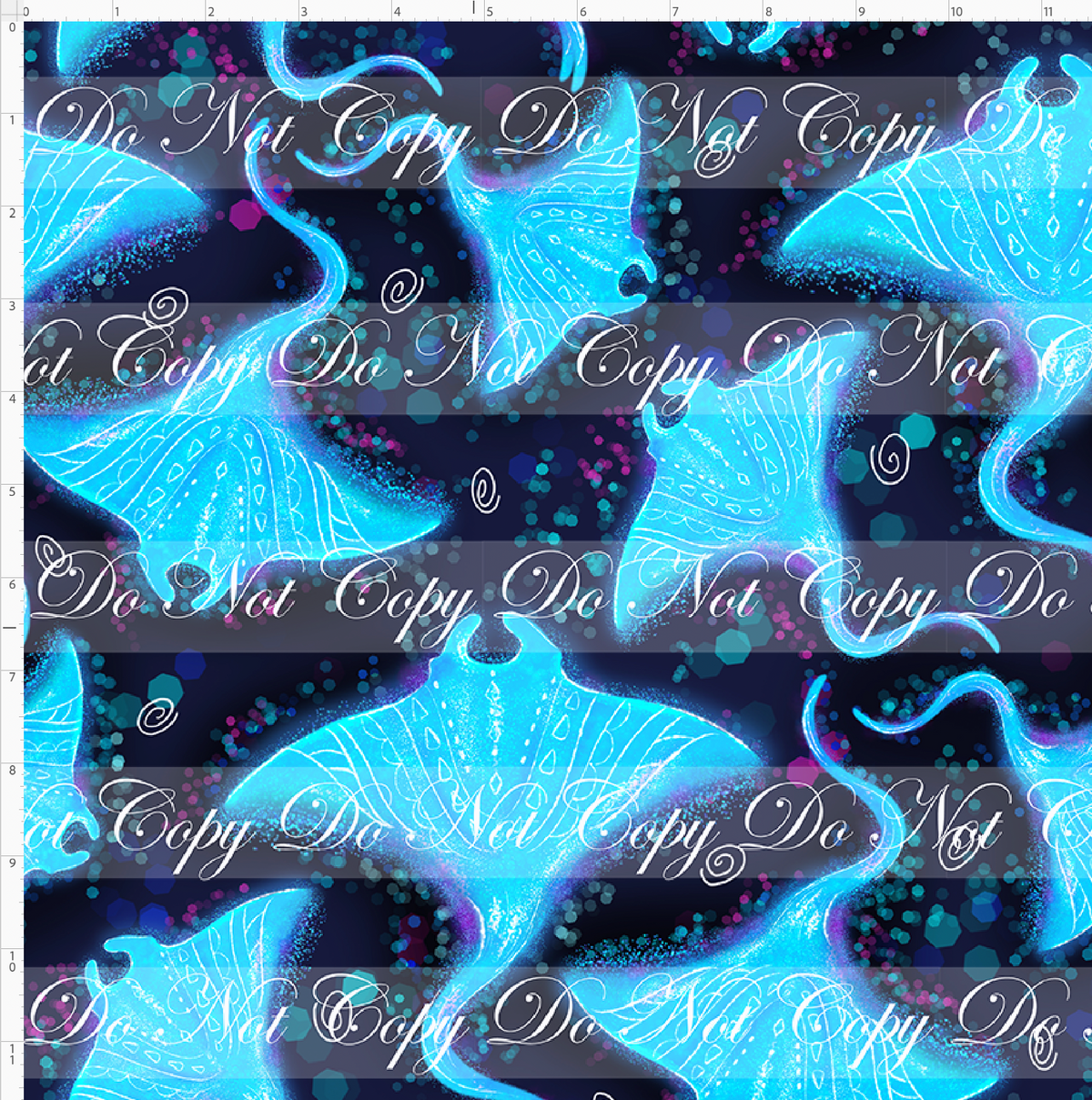 Ocean's Call-Sting Ray-Dark-Regular Scale
