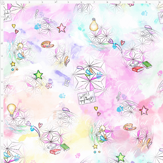 One little spark - background - elements