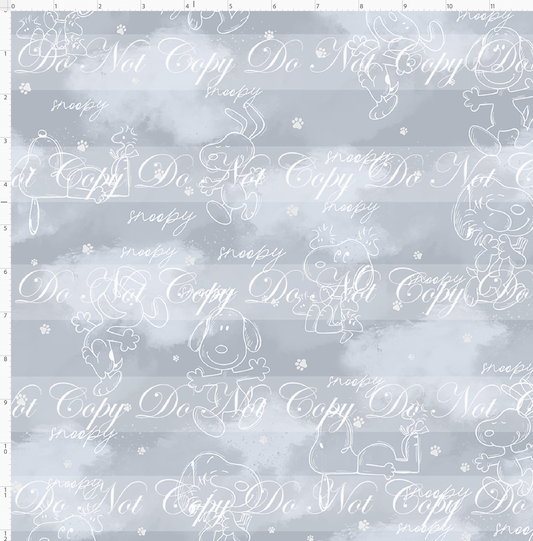 Peanut Pup-double border-background-grey