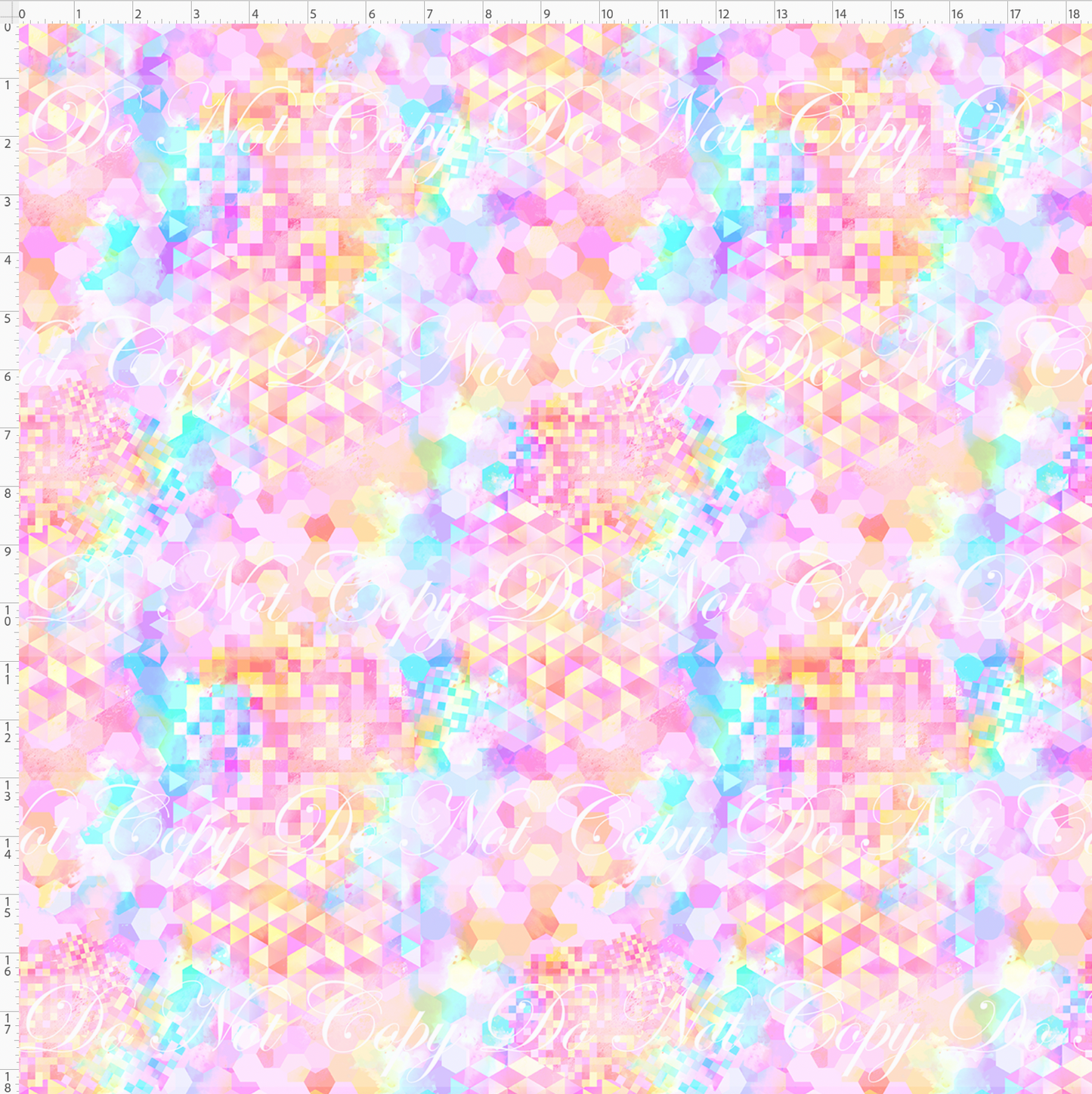 Pixel Princesses-pastel background
