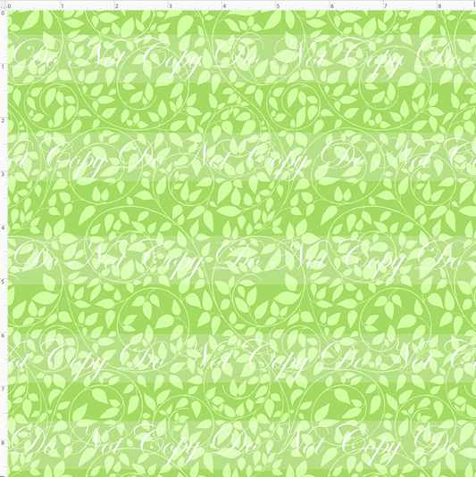 Pixie Dust Dreams - Background - Lime Leaves