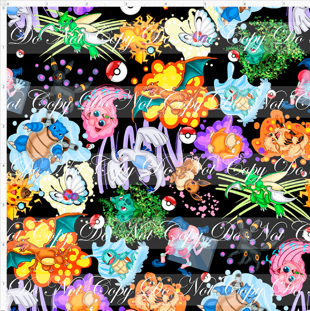Pocket Critters-Black main-Small scale