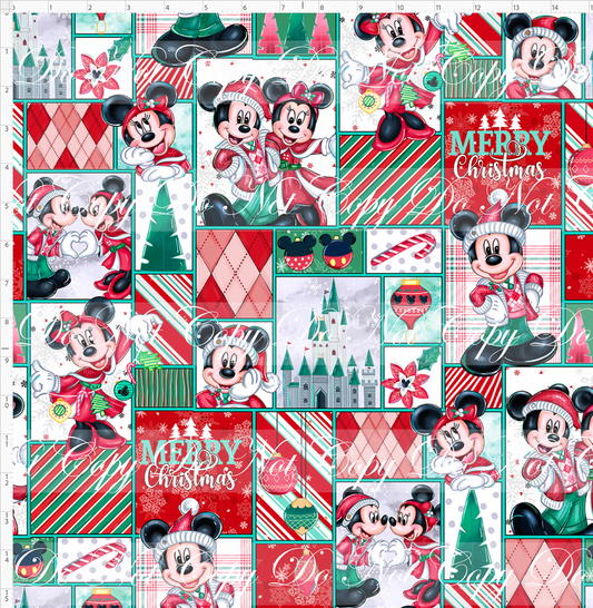 Poinsettia Mouse - Frames - Large Scale