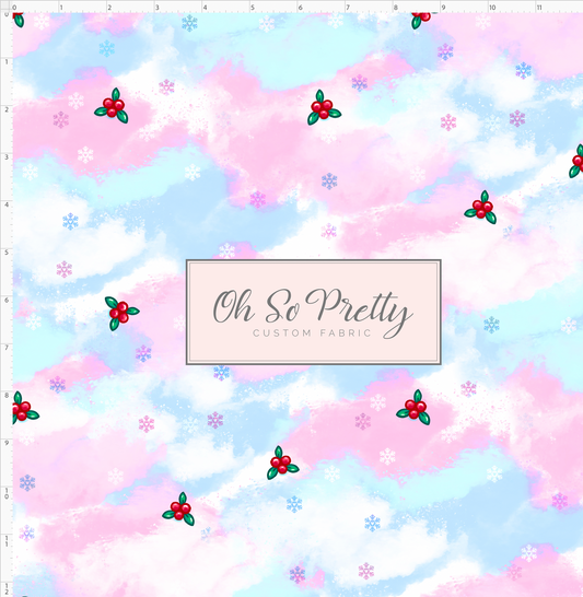 Poinsettia Mouse - background - colorful