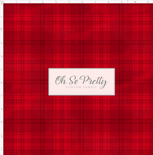 Poinsettia Mouse - mouse plaid
