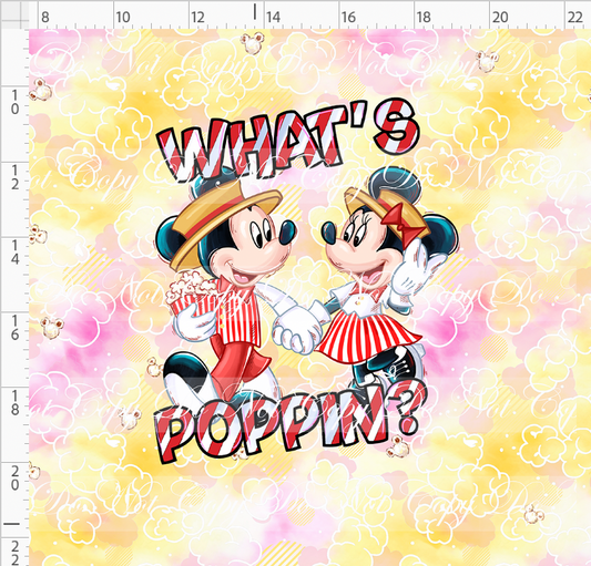 Poppin' Down Mainstreet-Panel-Whats Poppin-Yellow-Adult