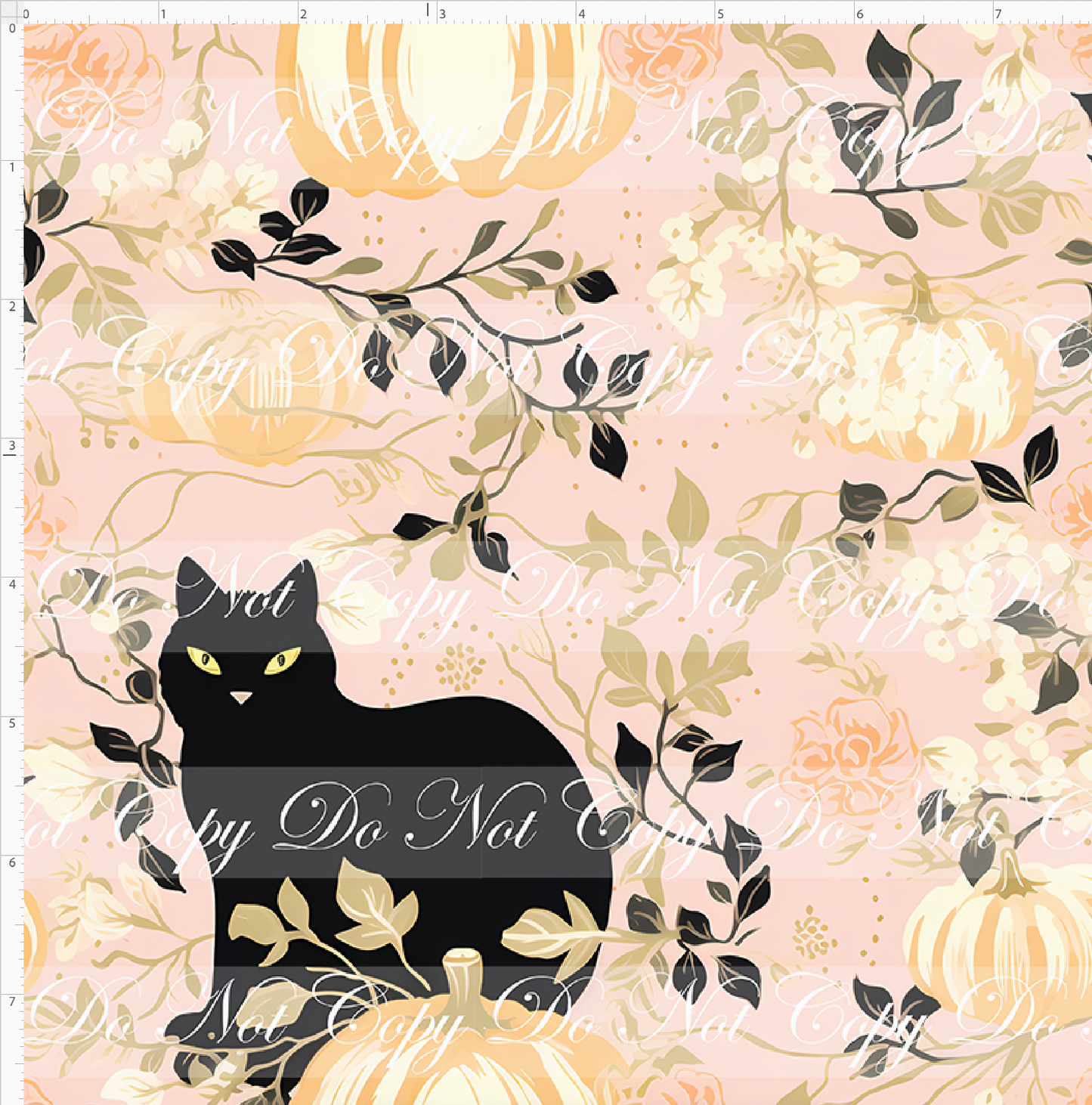 Preppy Pastel Halloween - Design 10 - Regular Scale
