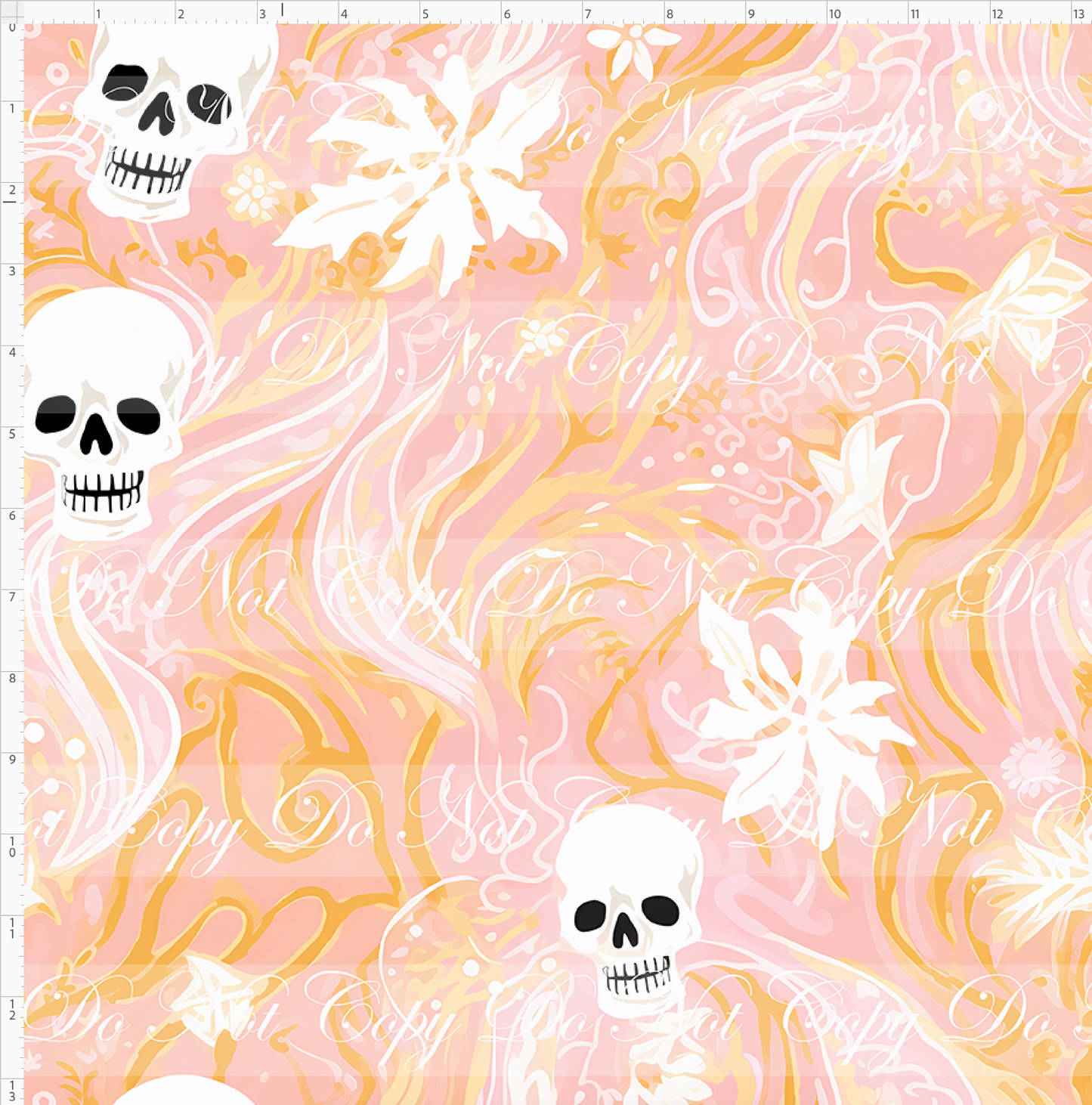 Preppy Pastel Halloween - Design 7 - Regular Scale
