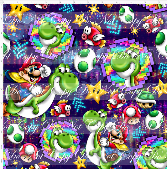 Press Start - Coordinate - Yosh - dark pixel - large scale