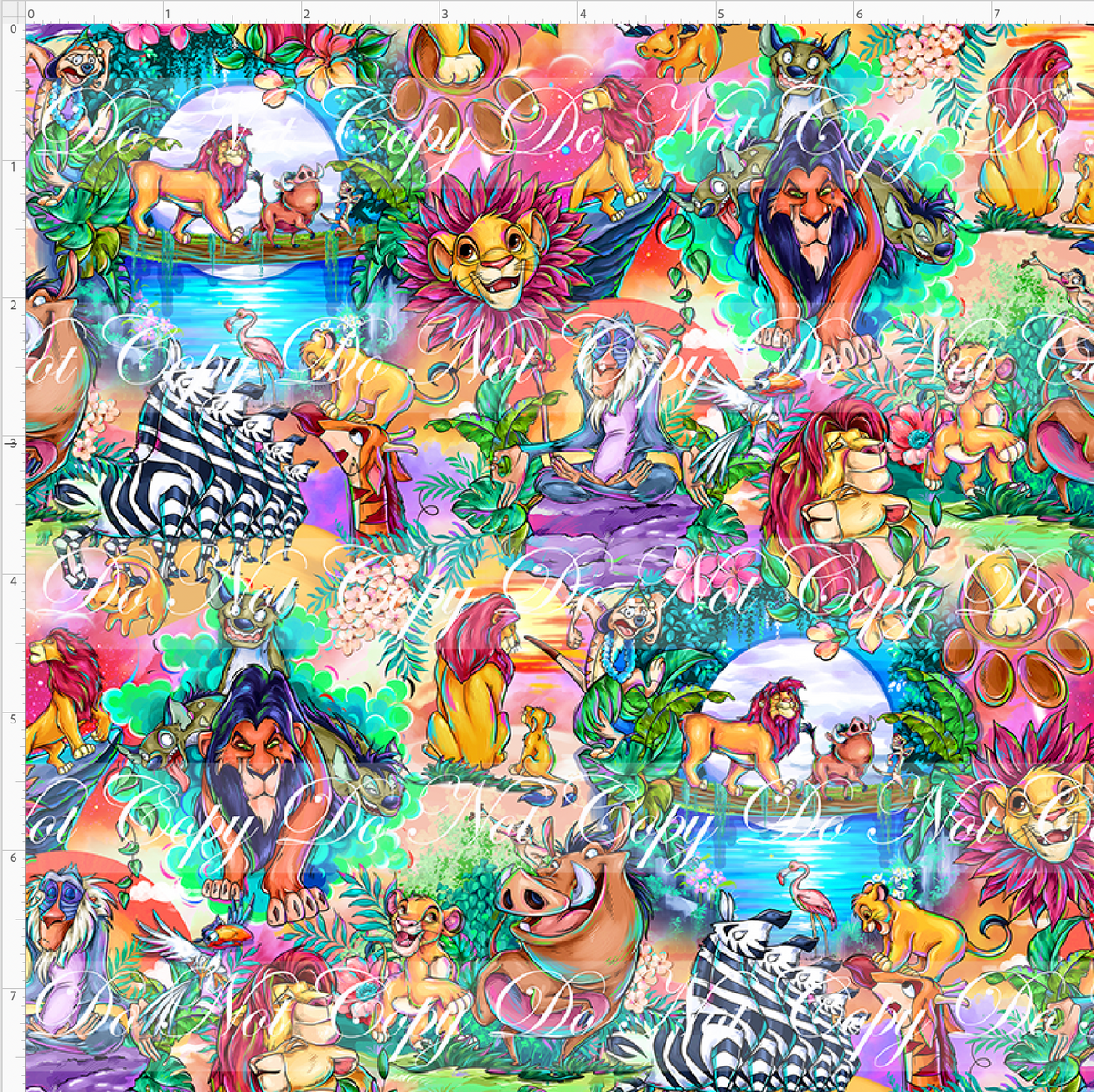 Pride of the Savannah - Characters - pink - small scale