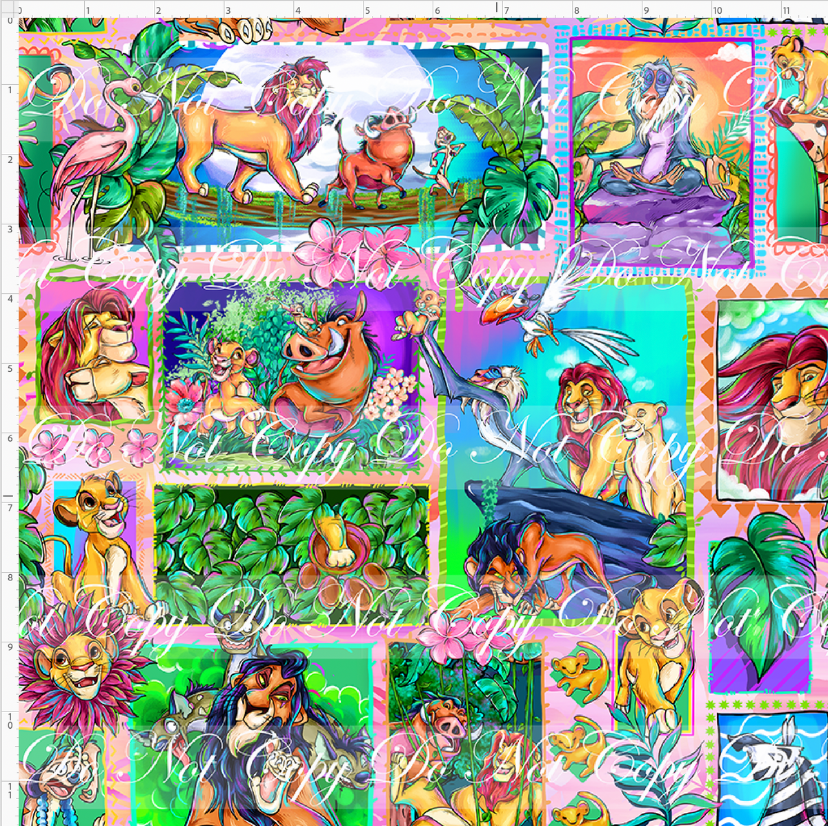 Pride of the Savannah - Frames - regular scale