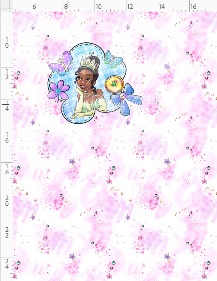 Princess Power - Panel - Bayou Belle - Pink - CHILD