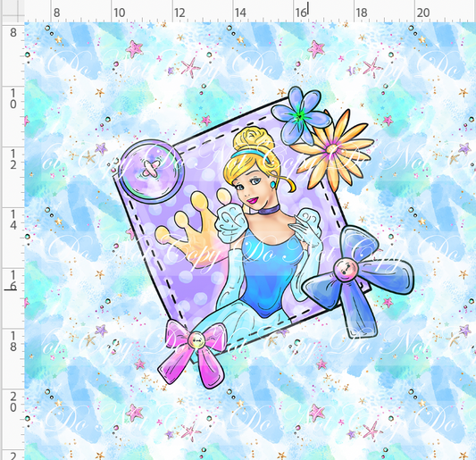 Princess Power - Panel - Cindy - Blue - ADULT