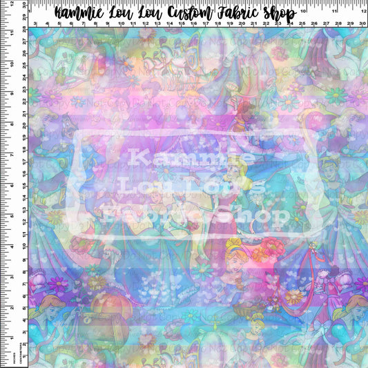 Midnight Mascarade - Faded Stripes