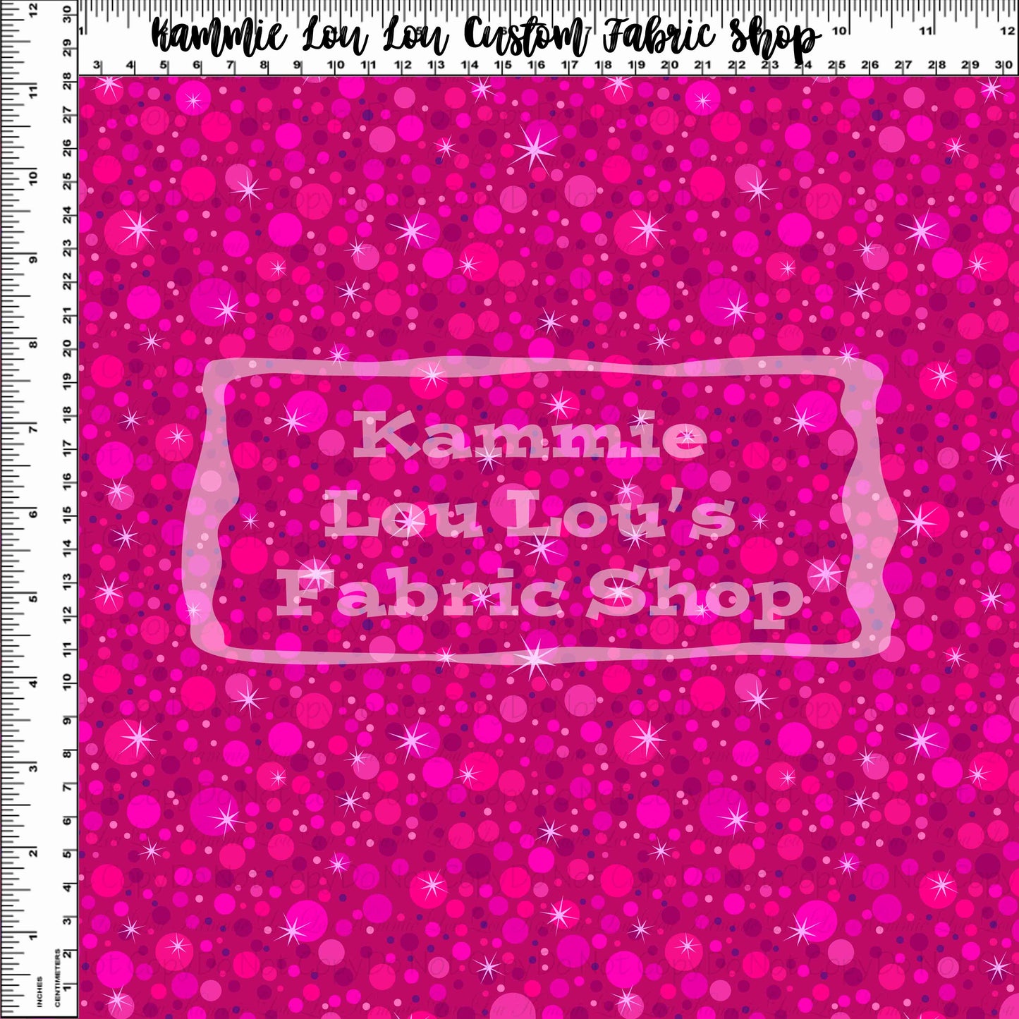 Midnight Mascarade - Pink Dots