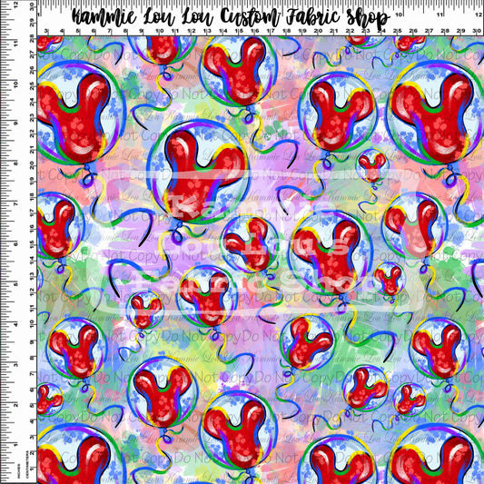 Colorful Mouse - Balloons - Rainbow - Regular Scale
