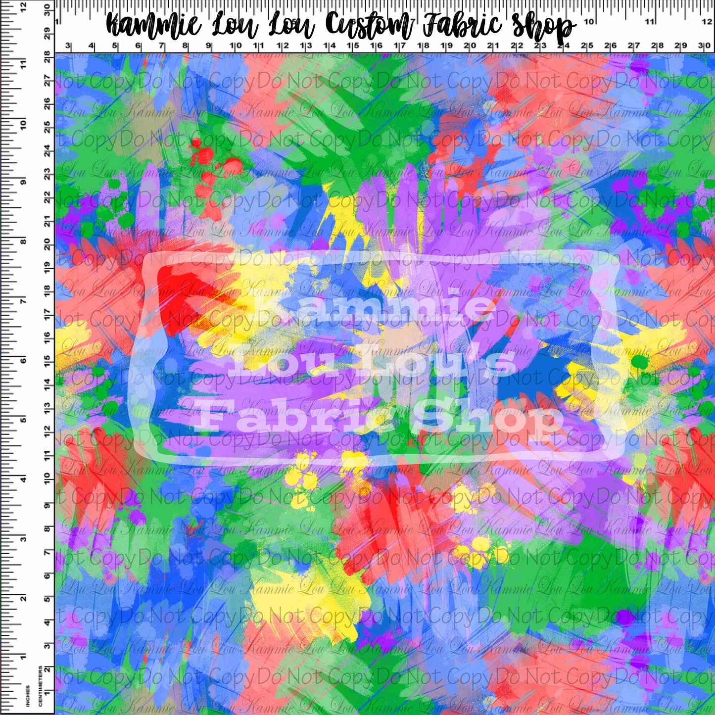 Colorful Mouse - Color Splotch - Dark
