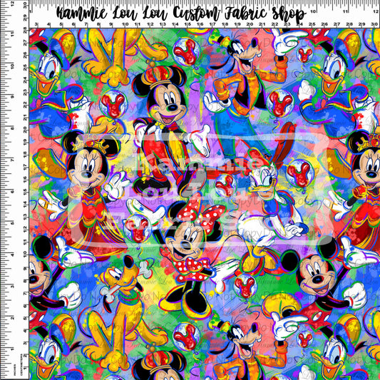 Colorful Mouse - Main Design - Rainbow - Regular Scale