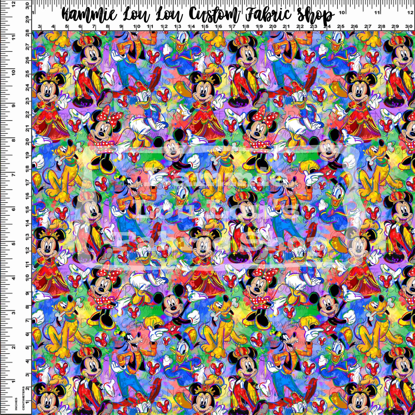 Colorful Mouse - Main Design - Rainbow - Small Scale