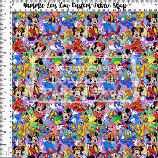 Colorful Mouse - Main Design - Rainbow - Small Scale