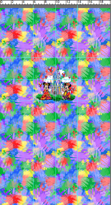 Colorful Mouse - Panel - CHILD - Dark Rainbow