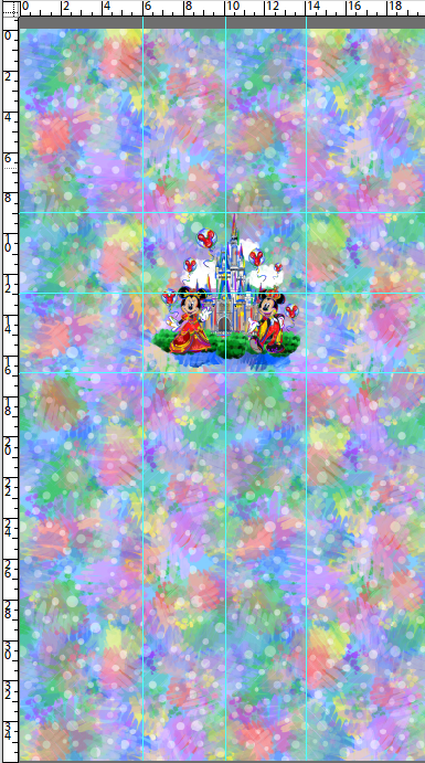 Colorful Mouse - Panel - CHILD - Light Rainbow