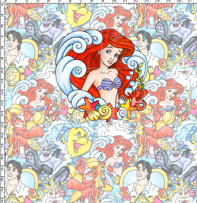 Under the Sea - Stacked Panel - CHILD