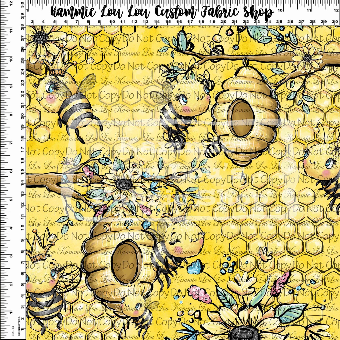 Bee My Honey Bee - Main Yellow - Regular Scale