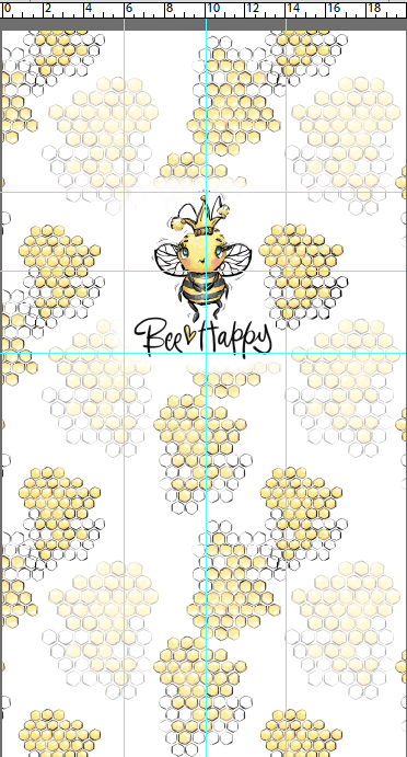 Bee My Honey Bee - Panel - CHILD White