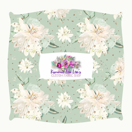 Fall Elegance - Mint Floral