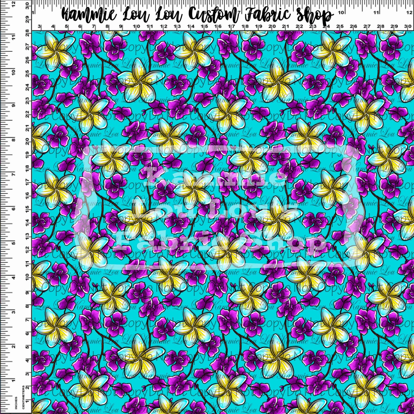 Last Dragon - Floral Coordinate - Purple