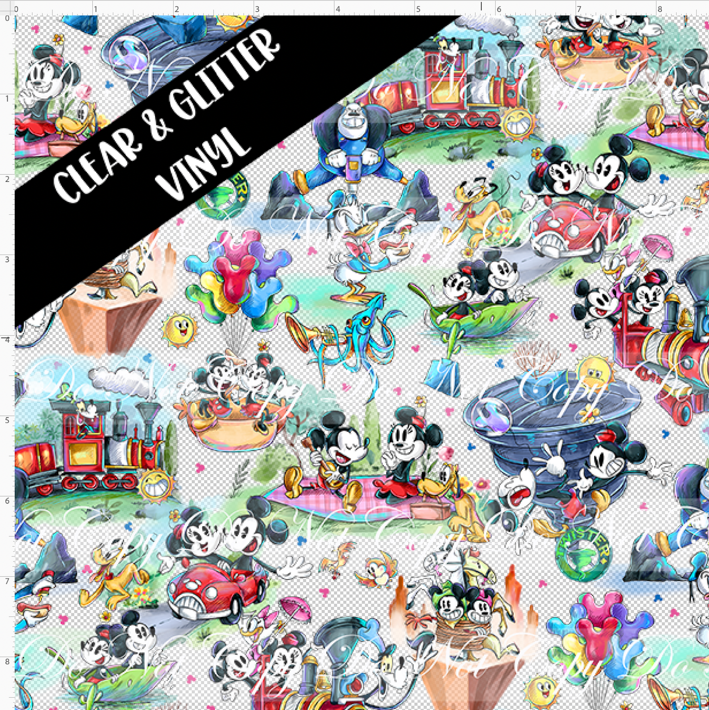 Railroad Adventures-Main-CLEAR & GLITTER-Small Scale