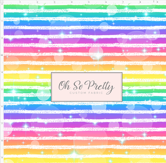 Rainbow Critters-rainbow stripe with white