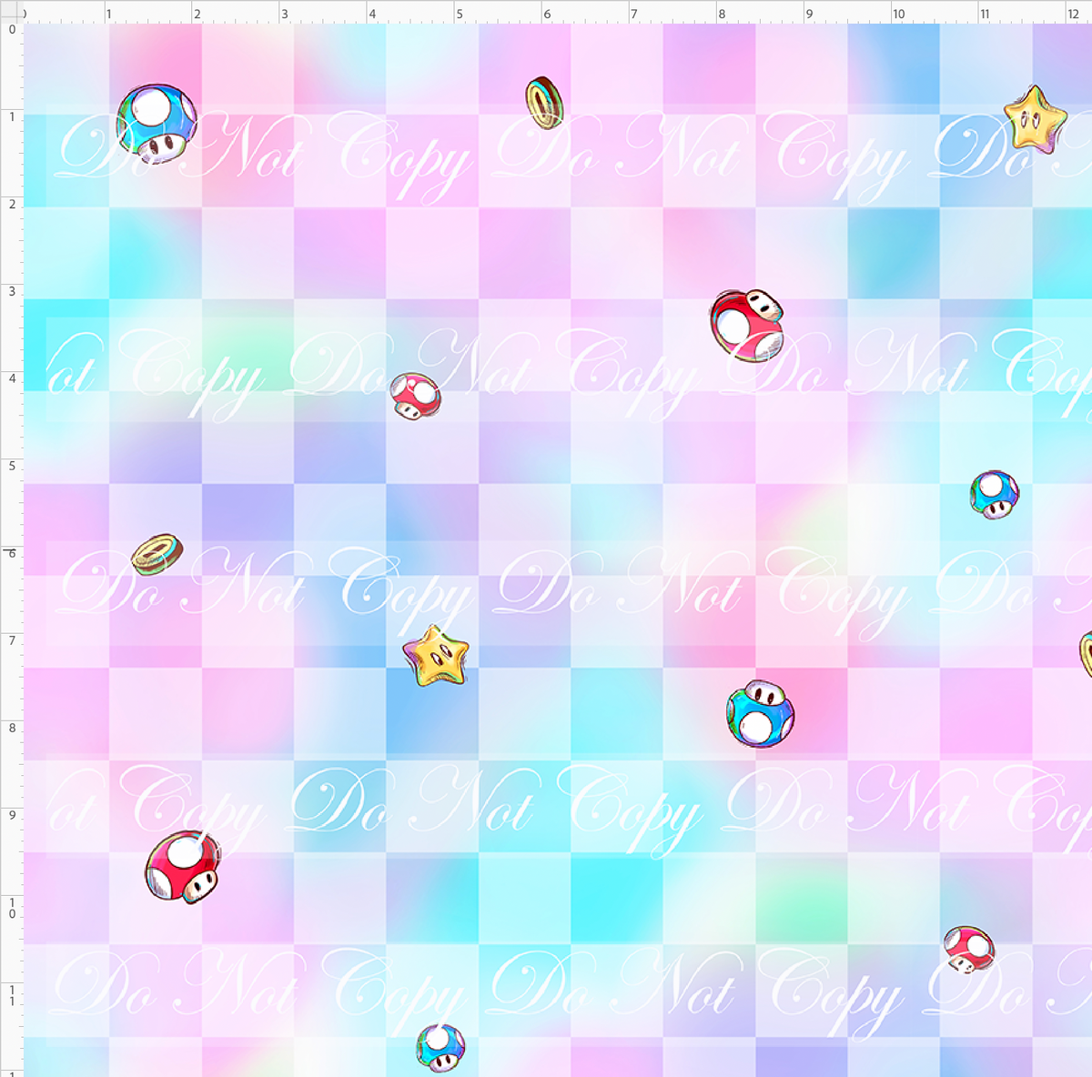 Rainbow Road Rush-background
