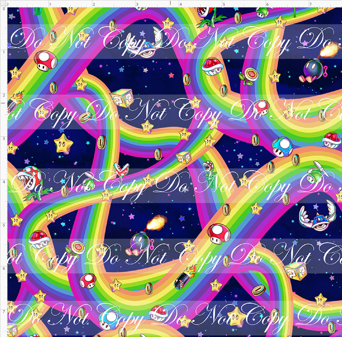 Rainbow Road Rush-rainbow road-small scale