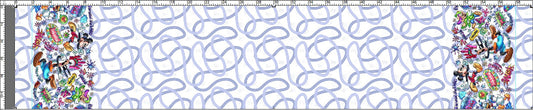 RunD - Run Around the Land - Double Border - Small Scale - WHITE