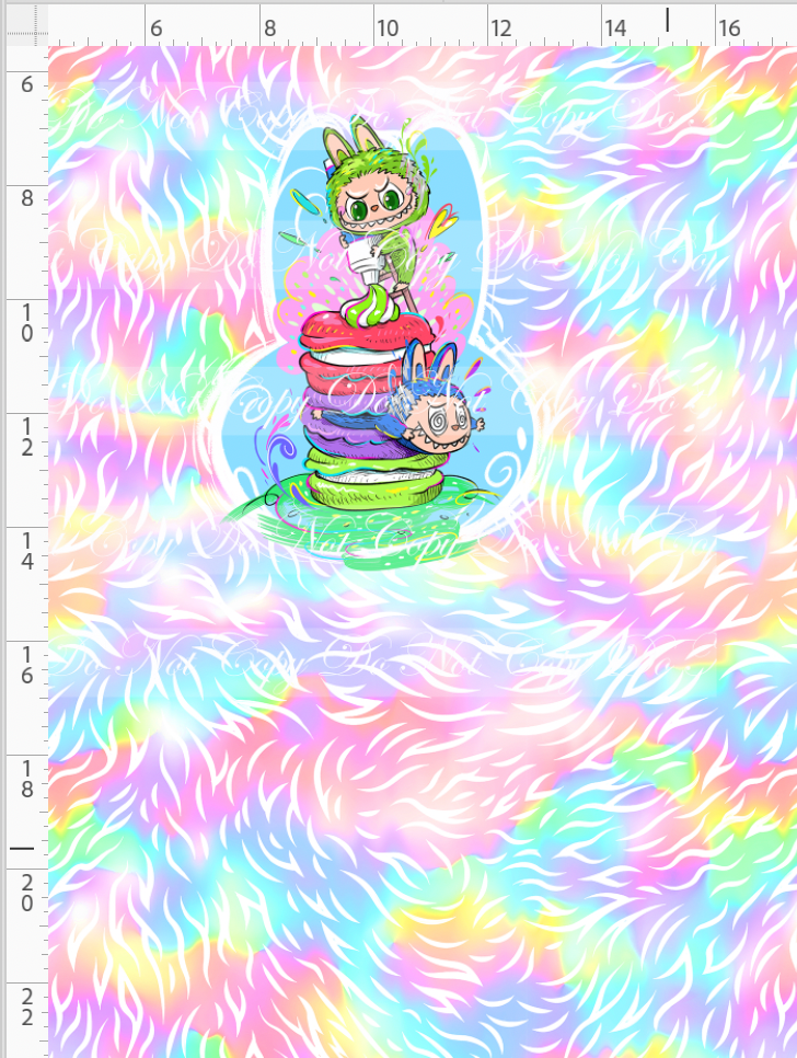 RETAIL LISTING: Snaggle Sprites - Panel - Sandwich - Pastel - CHILD