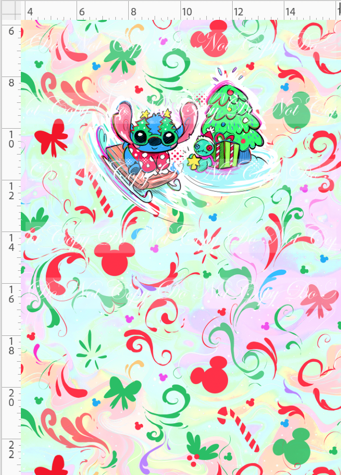 Kawaii Christmas  - Panel - Simple Coordinate - Colorful - 626 - CHILD
