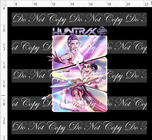 RETAIL LISTING: Demon Hunters - Panel - ADULT - Group - Black