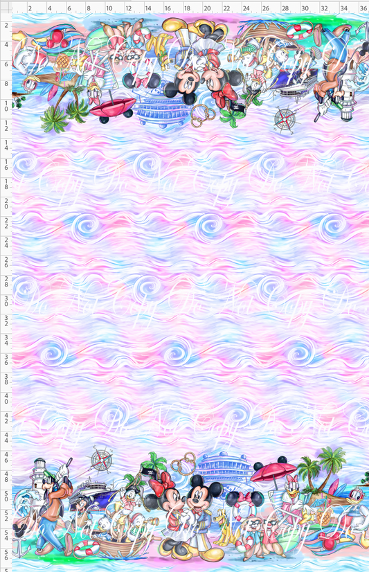 Set Sail - Double Border - colorful