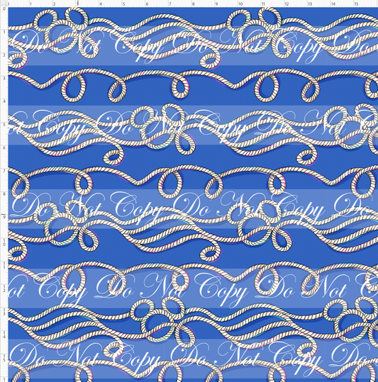 Set Sail - Ropes - Blue - large scale